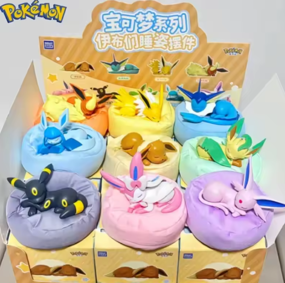 Sleeping Eevee Blind Box Figurine