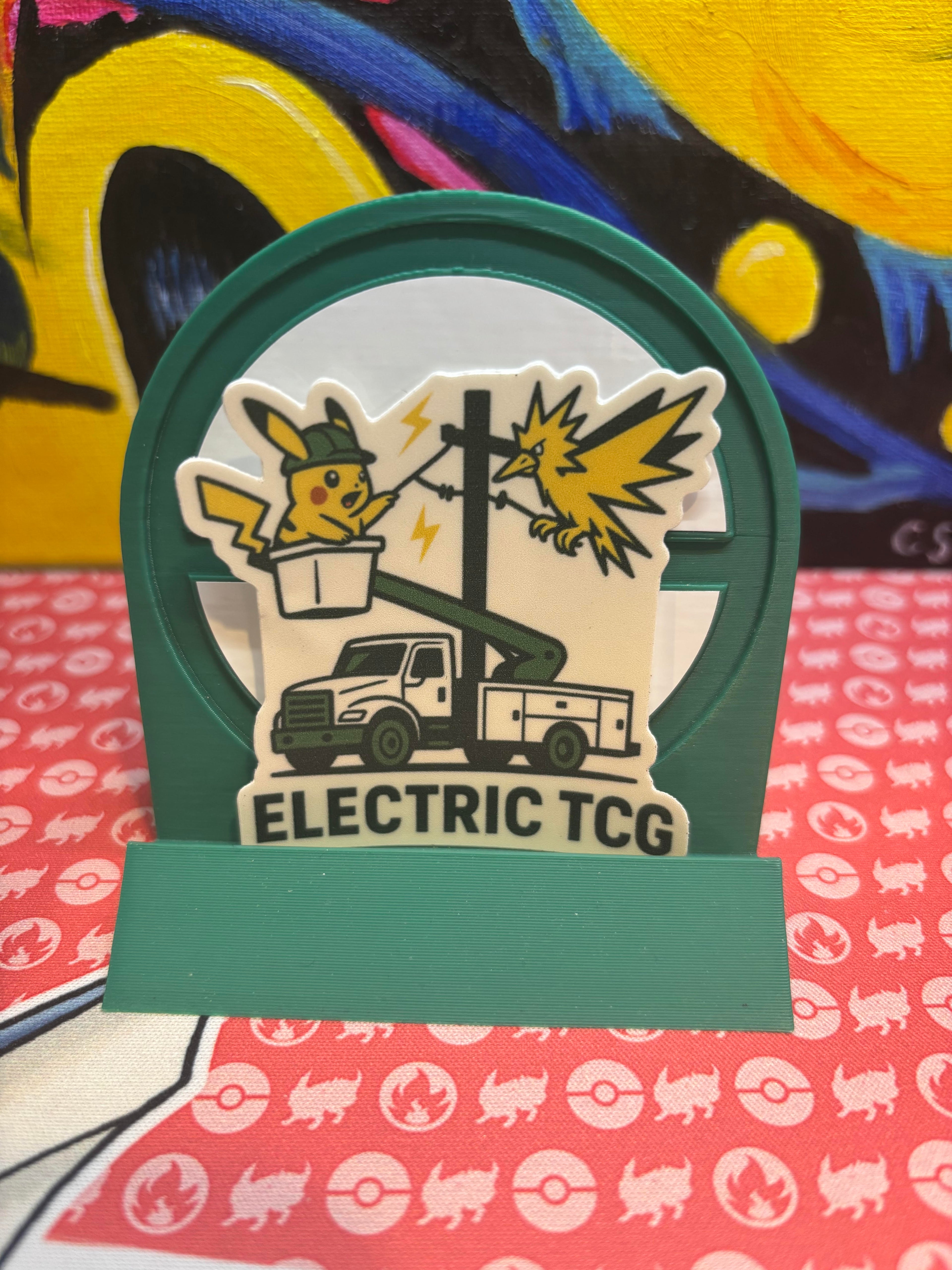 Electric TCG Hardhat Sticker